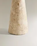 Zara Home Подсвечник из мрамора, цвет бежевый, 14 см — фото 2