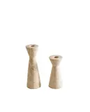 Zara Home Подсвечник из мрамора, цвет бежевый, 14 см — фото 3
