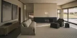 Zara Home Поднос из дерева, цвет бежевый, 25 см — фото 3