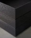 Zara Home Поднос из дерева, цвет бежевый, 25 см — фото 8