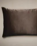 Наволочка Zara Home натуральный шелк, 50х75 см, хлопок 100%, однотонный, 1362/091 — фото 8