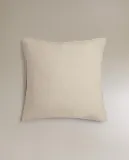 Комплект постельного белья Zara Home, лён 100%, однотонный, 6150/091 — фото 1