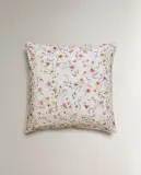 Наволочка Zara Home перкаль, хлопок 100%, с цветочным принтом, 6146/091 — фото 5