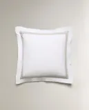 Наволочка Zara Home, хлопок 95%, лён 6%, однотонный, 9136/091 — фото 3