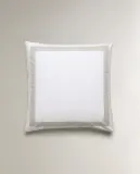Наволочка Zara Home, хлопок 95%, лён 6%, однотонный, 9136/091 — фото 7