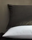 Наволочка Zara Home, хлопок 90%, однотонный, 5150/091 — фото 2