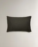 Наволочка Zara Home, хлопок 90%, однотонный, 5150/091 — фото 5