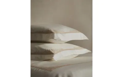 Наволочка Zara Home сатин, хлопок 100%, однотонный, 6170/091