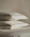 Наволочка Zara Home сатин, хлопок 100%, однотонный, 6170/091 — фото 8