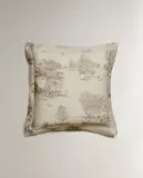 Наволочка Zara Home сатин, хлопок 100%, однотонный, 5154/091 — фото 4
