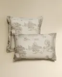 Наволочка Zara Home сатин, хлопок 100%, однотонный, 5154/091 — фото 6