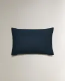 Наволочка Zara Home перкаль, хлопок 100%, однотонный, 2100/091 — фото 2