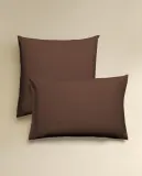 Наволочка Zara Home перкаль, хлопок 100%, однотонный, 0020/091 · арт. 0020/091 — фото 4