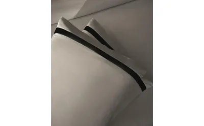 Наволочка Zara Home сатин, хлопок 100%, однотонный, 5136/091