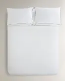 Пододеяльник Zara Home сатин, хлопок 100%, однотонный, 5137/088 · арт. 5137/088 — фото 2