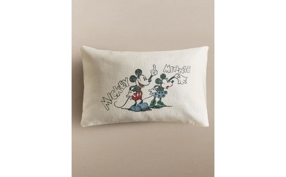 Наволочка Zara Home, хлопок 100%, однотонный, 2614/091