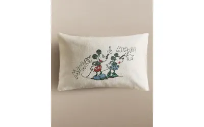 Наволочка Zara Home, хлопок 100%, однотонный, 2614/091