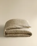 Пододеяльник Zara Home сатин, хлопок 100%, с цветочным принтом, 5179/088 — фото 3