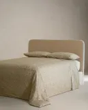 Простыня Zara Home сатин, хлопок 100%, с цветочным принтом, 5179/089 — фото 6