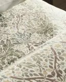 Простыня Zara Home сатин, хлопок 100%, с растительным принтом, 5180/089 — фото 7