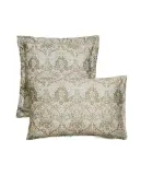 Наволочка Zara Home сатин, хлопок 100%, с растительным принтом, 5180/091 — фото 5