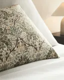 Наволочка Zara Home сатин, хлопок 100%, с растительным принтом, 5180/091 — фото 8