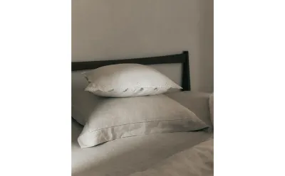 Наволочка Zara Home, хлопок 100%, однотонный, 6113/091