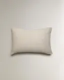 Наволочка Zara Home, хлопок 100%, однотонный, 6113/091 — фото 3