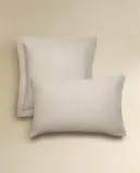 Наволочка Zara Home, хлопок 100%, однотонный, 6113/091 — фото 5