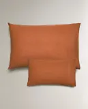 Наволочка Zara Home, хлопок 100%, однотонный, 2615/091 — фото 4