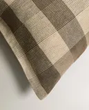 Наволочка Zara Home хлопок, лён 100%, в клетку, 6195/091 — фото 3