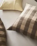 Наволочка Zara Home хлопок, лён 100%, в клетку, 6195/091 — фото 8