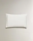 Наволочка Zara Home, хлопок 95%, вискоза 5%, однотонный, 6193/091 — фото 3