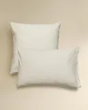Наволочка Zara Home, хлопок 100%, однотонный, 6192/091 — фото 8
