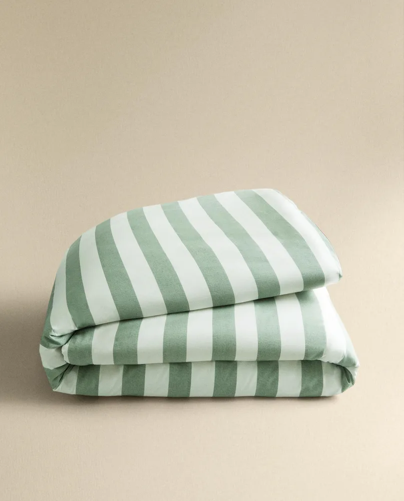 Пододеяльник Zara Home, хлопок 100%, в полоску, 6161/088 · арт. 6161/088