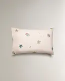 Наволочка Zara Home, хлопок 100%, однотонный, 2626/091 — фото 3