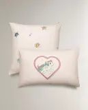 Наволочка Zara Home, хлопок 100%, однотонный, 2626/091 — фото 4