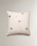 Наволочка Zara Home, хлопок 100%, однотонный, 2626/091 — фото 5