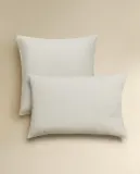 Наволочка Zara Home хлопок, лён 100%, однотонный, 5192/091 — фото 6
