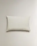 Наволочка Zara Home хлопок, лён 100%, однотонный, 5192/091 — фото 7