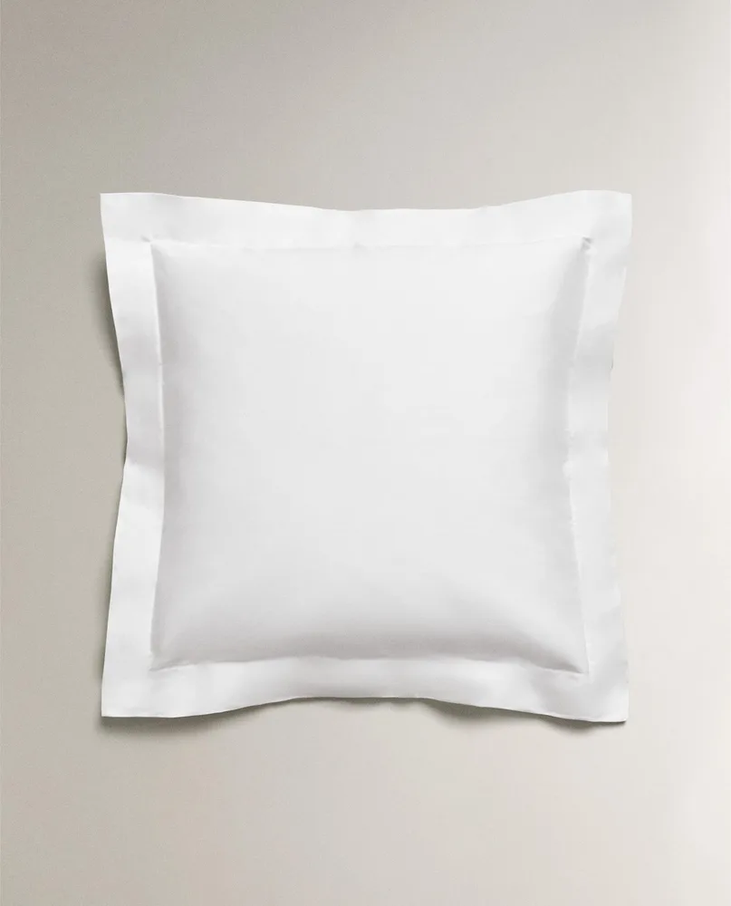 Наволочка Zara Home сатин, хлопок 100%, однотонный, 0039/091
