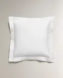 Наволочка Zara Home сатин, хлопок 100%, однотонный, 0039/091 — фото 1