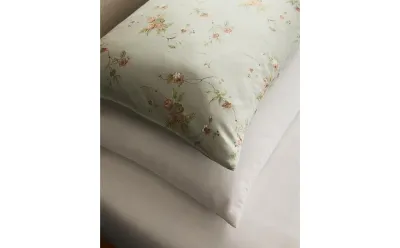 Наволочка Zara Home сатин, хлопок 100%, с цветочным принтом, 6153/091