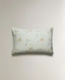 Наволочка Zara Home сатин, хлопок 100%, с цветочным принтом, 6153/091 — фото 4