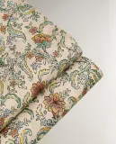 Простыня Zara Home сатин, хлопок 100%, с цветочным принтом, 6152/089 — фото 3