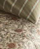 Простыня Zara Home сатин, хлопок 100%, с цветочным принтом, 6152/089 — фото 6