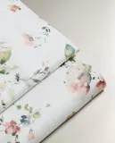 Простыня Zara Home сатин, хлопок 100%, с цветочным принтом, 6156/089 — фото 6