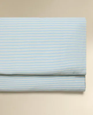 Простыня Zara Home сатин, хлопок 100%, в полоску, 6155/089