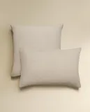 Наволочка Zara Home хлопок, лён 100%, однотонный, 6181/091 — фото 7