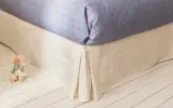 Простыня Zara Home, 90х190 см, хлопок 65%, лён 35%, однотонный, 2639/093 — фото 2